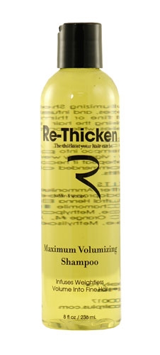 Re-Thicken Shampoo for thicker hair